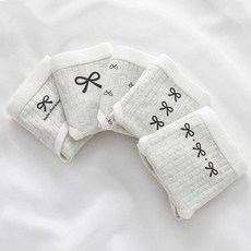 IBboom 女童簡約蝴蝶結學生三角內褲5件組 W10