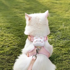 PASTEL PET 寵物柔軟玩偶胸背帶+牽繩組