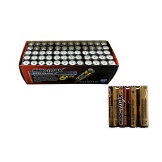 JZ 모딕맥스 알카라인 AAA건전지 60p, 1개, 60개입