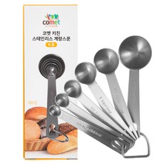 comet 不鏽鋼量匙6入組, 1組