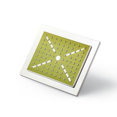 URBAN TERRACE 方型頂噴蓮蓬頭, 1個, 綠色