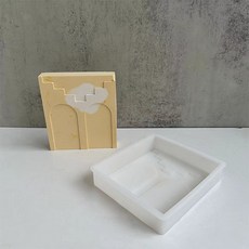 Homeflow 設計牆面建築石膏擴香矽膠模具, 01