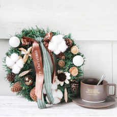 聖誕風格花環, 混色