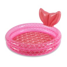 DING DONG PET 寵物用美人魚尾巴造型泳游圈, 粉色的