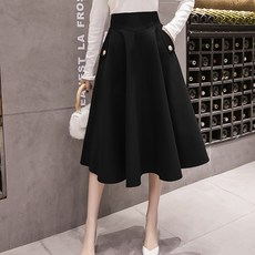 Chichills Puella 豐盈感中長百褶裙 12221