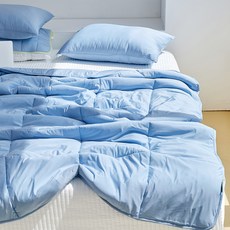 BAZAAR 頂級冰涼感夏季涼被, 天藍色