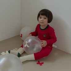 Cordi-i Kuma 羅紋彈性內衣 上衣 + 下衣 套裝