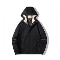 AOULS阿爾斯男性基本款運動亮點連帽夾克 #K1203