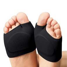 腳底矽膠保護墊 黑色 M, 2入, 1套