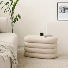 MAISON DE COMME MA 達克瓦茲收納椅凳, 米色, 1個