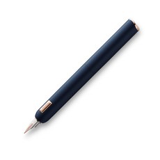 德國 LAMY Dialog cc 14K鋼筆 LM081 F尖, 深藍色, F