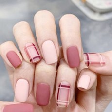市集感性 Girl Crush 美甲片, no 17, 4個