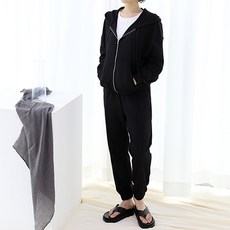 PANG PANG SHOP T 長袖連帽拉鍊套裝