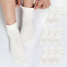Si Ner Socks 女款 無壓力糖尿病孕婦腳踝襪 8雙