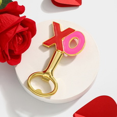 미소로운 기념일 XO 병따개, 골드레드, 1개