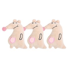 파스텔펫 동물캐릭터 봉제장난감 FREE, 캥거루, 3개