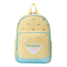 Benetton 兒童女孩心珠迷你背包 QCBGQ2211YE