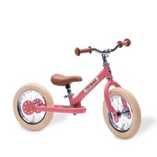 三輪車嬰兒平衡車, 珊瑚粉