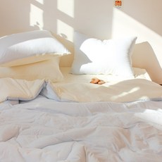 루시드슬립 디어마이 리버서블 워싱 옥수수솜 차렵이불