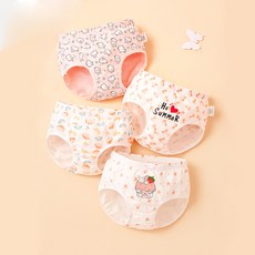 Ippum 女童款 兔子與瑪芬三角內褲4件組 C29