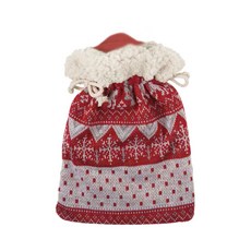 sanger 保溫水袋蒸氣包0.8L針織棉雪袋, 1個