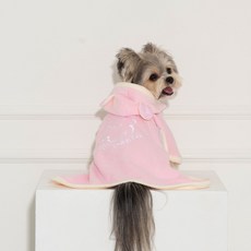 리토가토 강아지 토토베어 로브 비치가운, 핑크, 1개