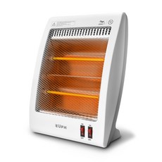 EUPA 兩段式石英管電暖器, 白色 + 灰色, ENH-A5320