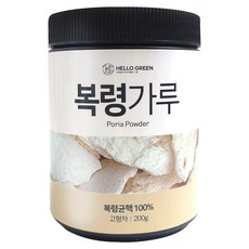 헬로우그린 복령가루 분말, 200g, 1개