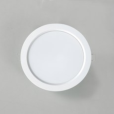 코콤 LED 에코 다운라이트 15W 전구색 3000K 176mm x 37mm, 화이트, 4개