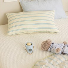 shez Home 純棉枕頭含枕芯, 奶油黃油