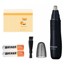 Panasonic AA 電池 2p + 清潔刷 + 附袋 15p Set ER-GN10, 黑色的