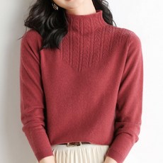 소니오 아니마 꽈배기 하프터틀넥 임부복