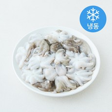 손질 The더착한 쭈꾸미 내장제거 IQF (냉동), 1개, 1kg(소 / 40~60g)