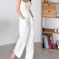 라라온 여성용 사디룬 와이드 팬츠