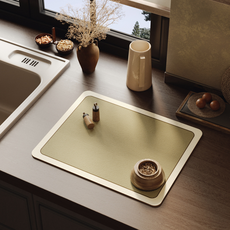 로지엘라 고급 테이블 매트, 그린, 1개, 30 x 50 cm