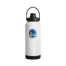 NBA 화이트 보온 보냉 텀블러, 골든 스테이트 워리어즈, 1개, 950ml