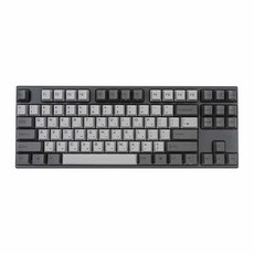 VARMILO VA87M V2 Dark Mix PBT 染料昇華韓文有線鍵盤棕色, VEA87, 茶軸