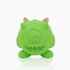 NATURA NOURISH 寵物潔牙造型玩具 綠色怪獸款, 1個, 混色