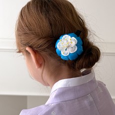 chenny bongbong 兒童月亮造型韓服髮夾