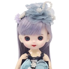 阿卡拉奇娃娃仙女系列穆里爾球關節娃娃, 單一顏色, 22厘米