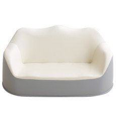 Lieto Baby 優質雙人幼兒沙發, 雲朵灰