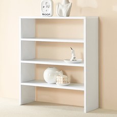 YANGJI BOOKCASE 雙腳層架, 白色, 4層