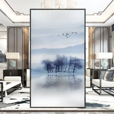 소니오 새벽풍경 반투명 창문 시트지, 08 어스름섬