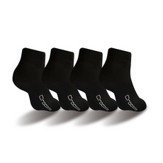 Crocodile 鱷魚 男性鬆緊帶素色短襪4雙組 CD281&CD286