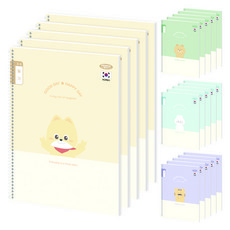 PENPIA 1000 小學線圈筆記本 3-6日記, 隨機出貨, 20個