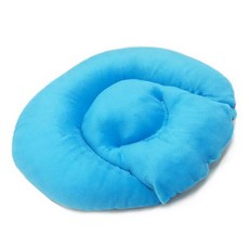 圓形坐墊, 藍色