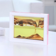 魅力生活沙孔相框, 黑色和白色黃色