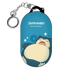 PoKeMoN 寶可夢 S1 Galaxy Buds Plu/Buds通用圖案印花硬質耳機殼+鑰匙圈, 單色, 卡比獸