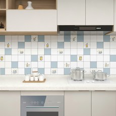 Anuro 廚房磁磚防油汙貼紙 C114, 1個