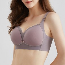 波浪邊前扣式哺乳內衣